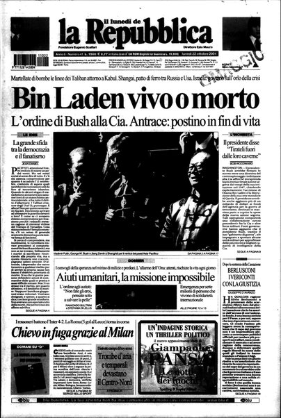 Il lunedì de La repubblica